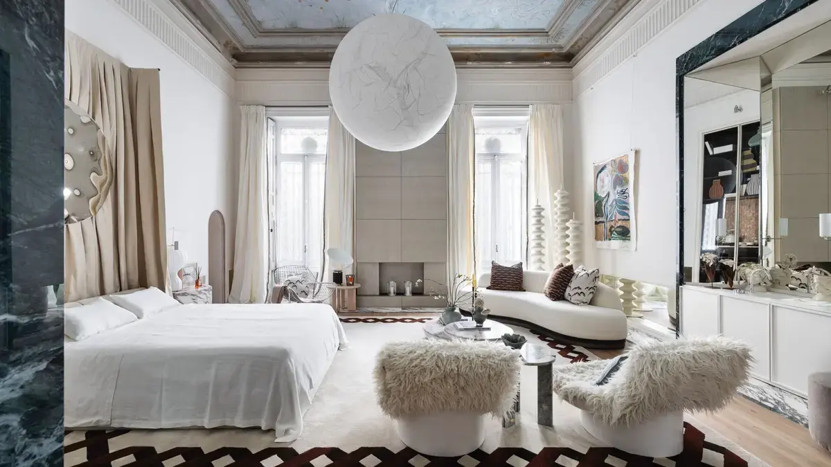 Eleganță italiană într-o vilă istorică din Madrid