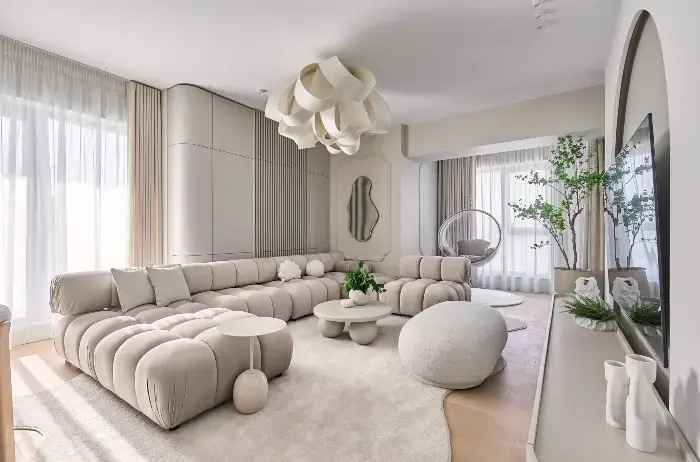 Apartament de lux în București: 4 camere, 3 luni de lucru și un design care surprinde