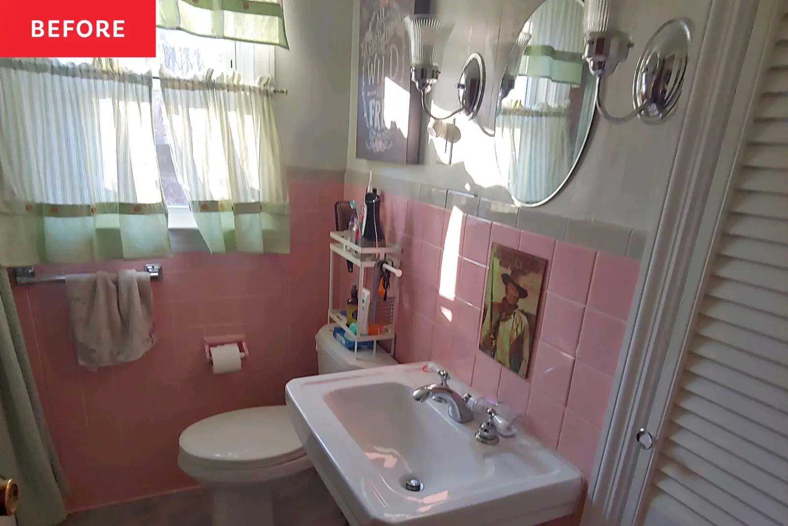 Transformă o baie retro într-un spațiu modern fără costuri mari