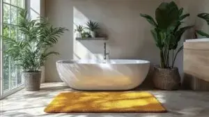 Șapte detalii care transformă baia dintr-un spațiu utilitar într-un colț de relaxare