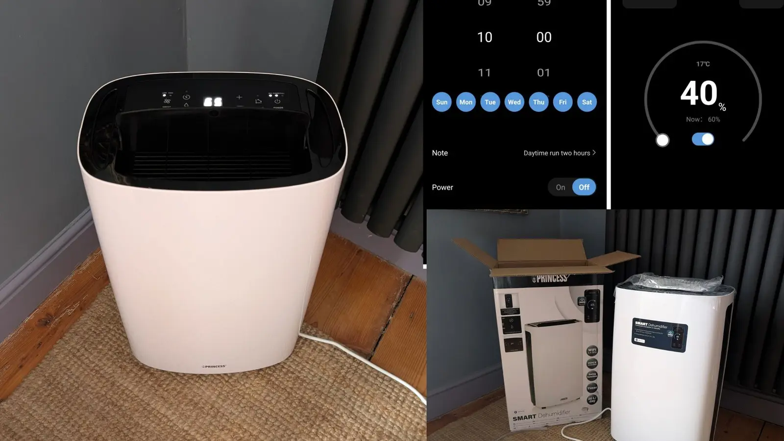 Testez dehumidificatorul Princess Smart 20L într-o casă veche: merită banii?